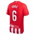 Atletico Madrid Koke #6 Voetbalkleding Thuisshirt 2023-24 Korte Mouwen